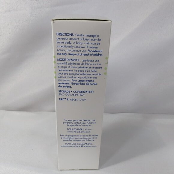 Arbonne Baby Care ABC Body Lotion NEW SEALED 236ml 8 fl oz 851R05 Toddler Infant - Picture 4 of 9